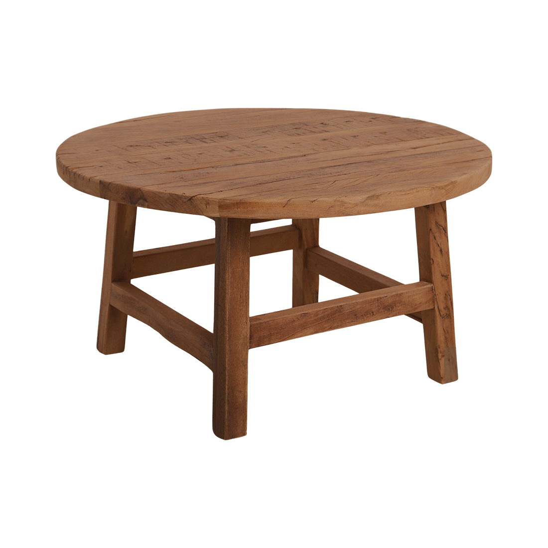 Farmwood ronde salontafel - ø70x38 cm