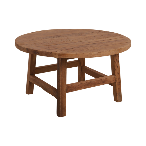 Farmwood ronde salontafel - ø70x38 cm