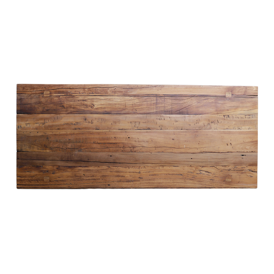 Farmwood houten salontafel rechthoek - 140x60x35 cm