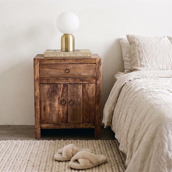 Farmwood houten nachtkastje – 50x38x60 cm