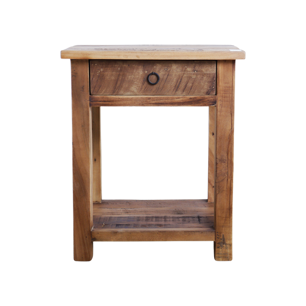 Farmwood houten nachtkastje met lade – 50x38x60 cm