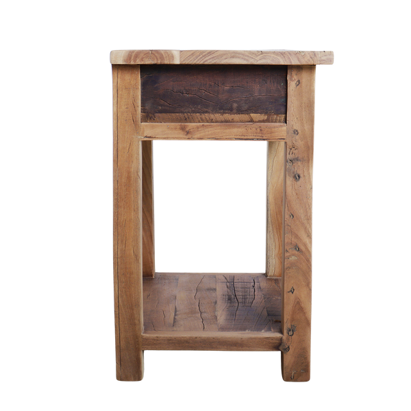 Farmwood houten nachtkastje met lade – 50x38x60 cm