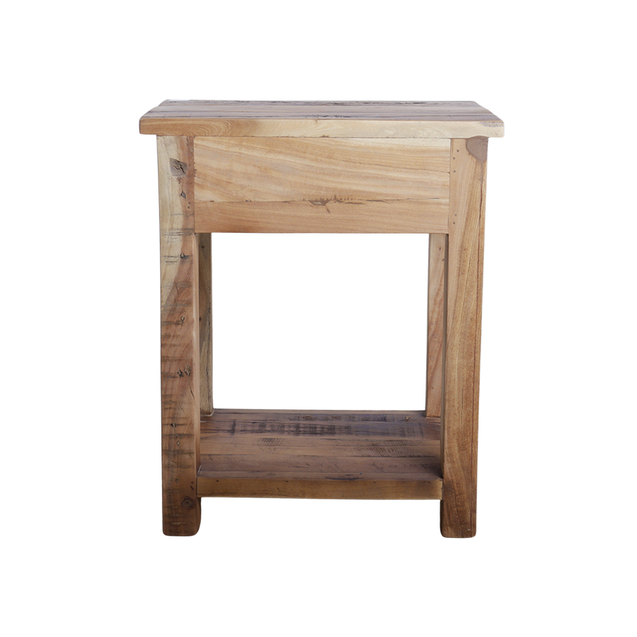Farmwood houten nachtkastje met lade – 50x38x60 cm