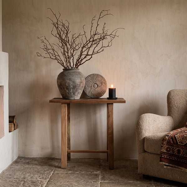 Farmwood wandtafel/sidetable FSC-gerecycled hout