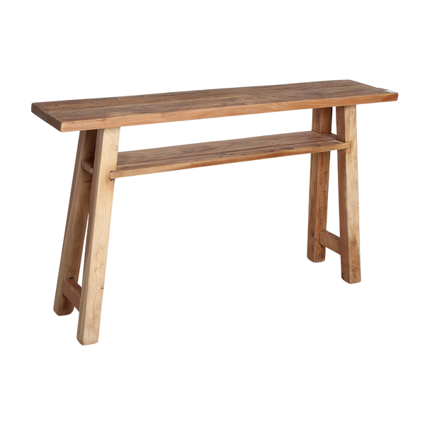 Farmwood wandtafel/sidetable large FSC-gerecycled hout