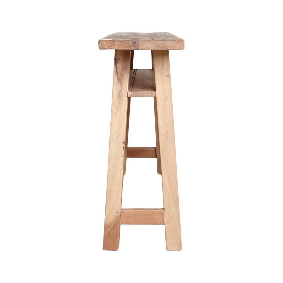 Farmwood wandtafel/sidetable large FSC-gerecycled hout