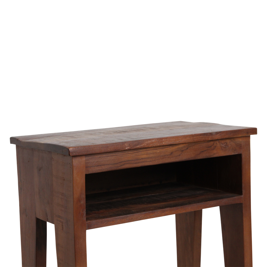 Factory nachtkastje - fsc-gerecycled hout - 50x30x60 cm