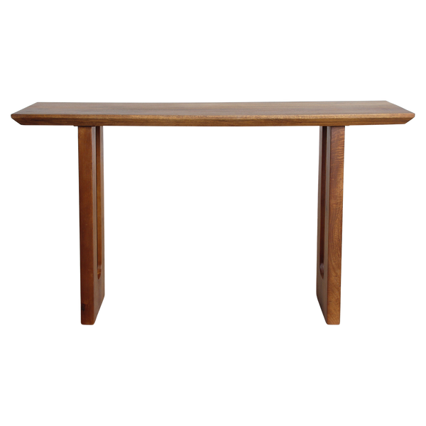 Bullnose chamfered mangohouten wandtafel