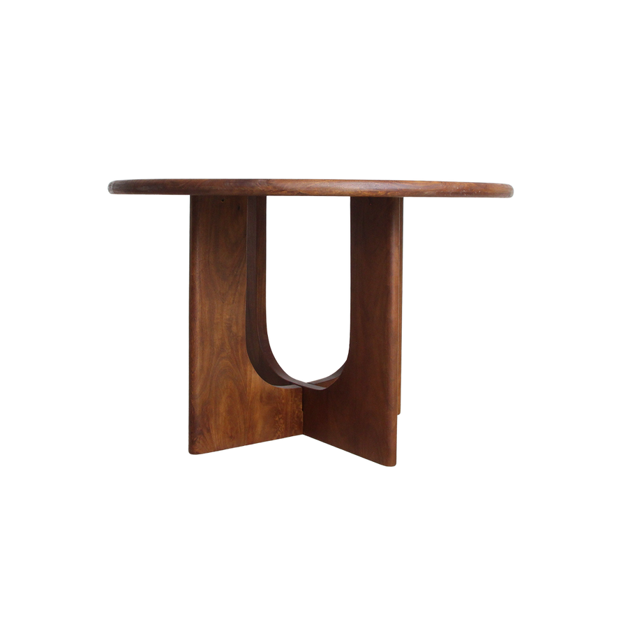 Bullnose Coliseo ronde mangohouten eettafel Ø 120 cm