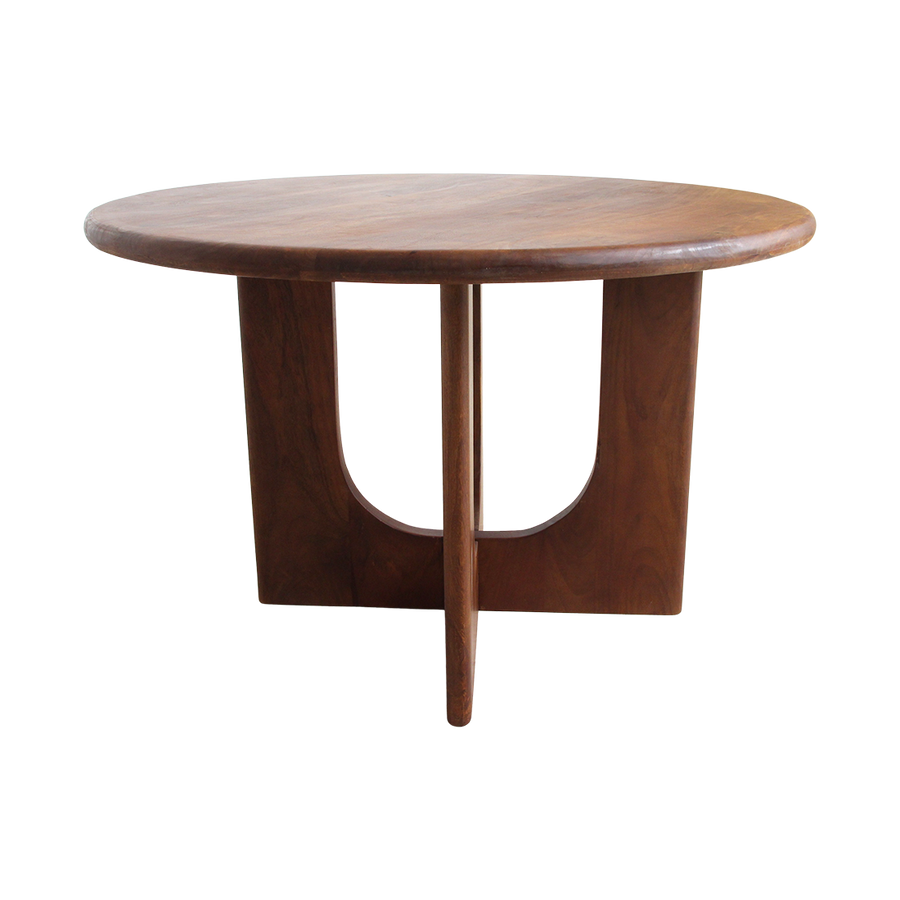 Bullnose Coliseo ronde mangohouten eettafel Ø 120 cm