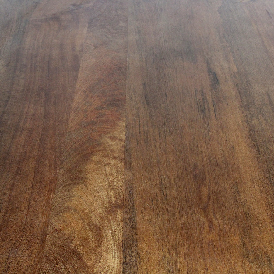 Bullnose chamfered mix mangohouten eettafel - 180 cm