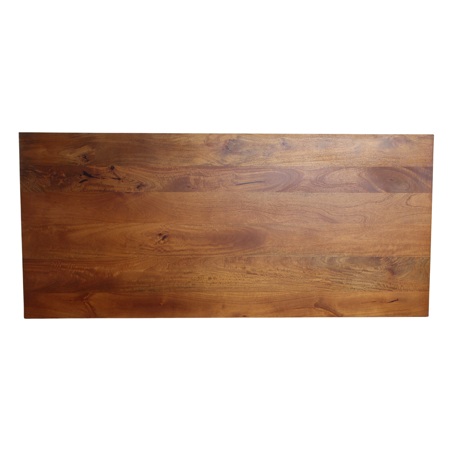 Bullnose chamfered arch mangohouten eettafel - 200 cm
