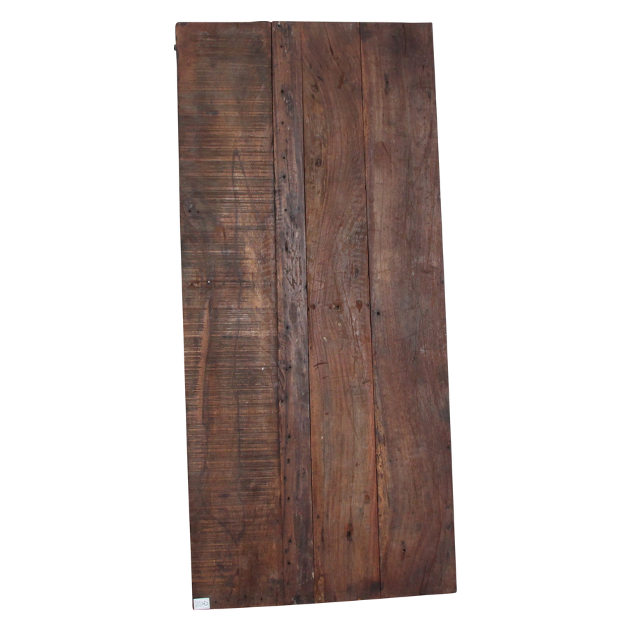 Inklapbare vintage eettafel Gerecycled hout 165x75x76 cm