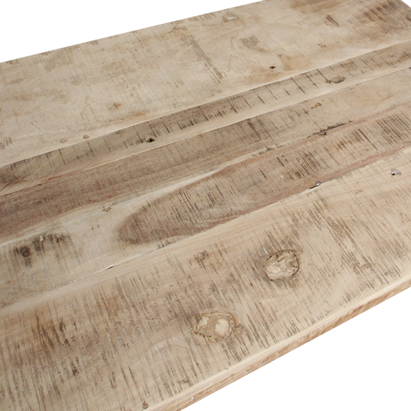Limewash inklapbare salontafel 120x75x45 cm