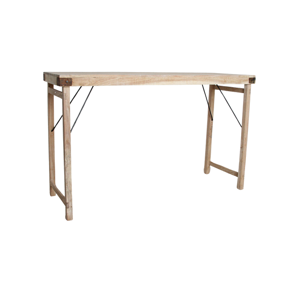 Limewash inklapbare bartafel - 170x60x107 cm