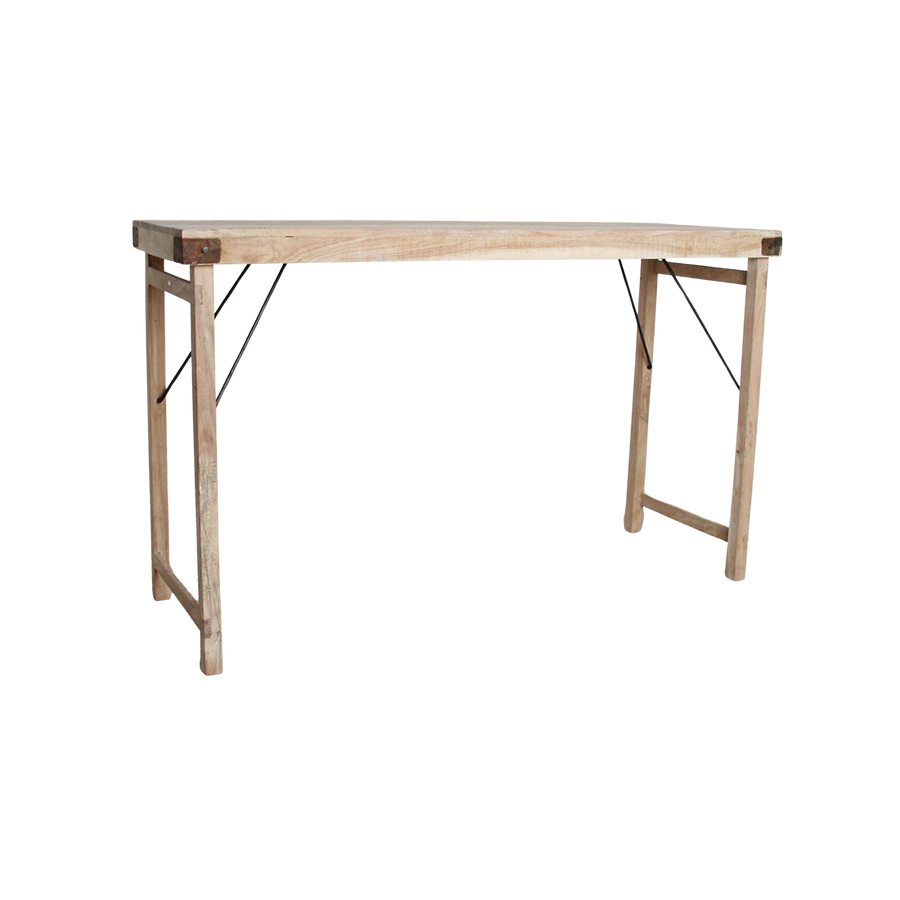 Limewash inklapbare bartafel - 170x60x107 cm