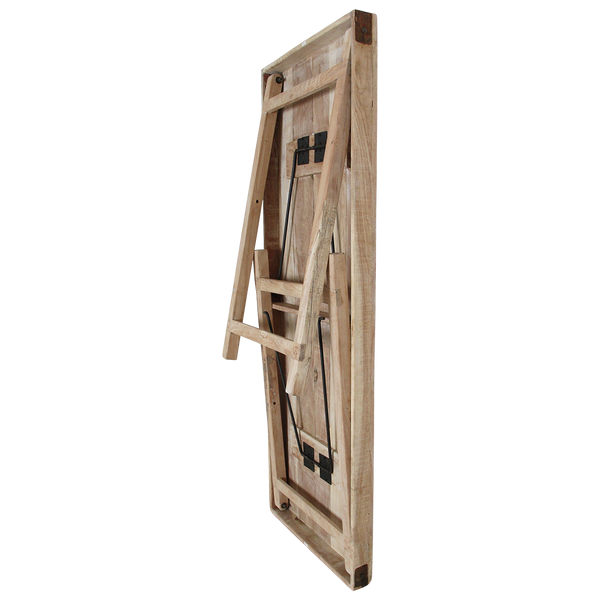 Limewash inklapbare bartafel - 170x60x107 cm