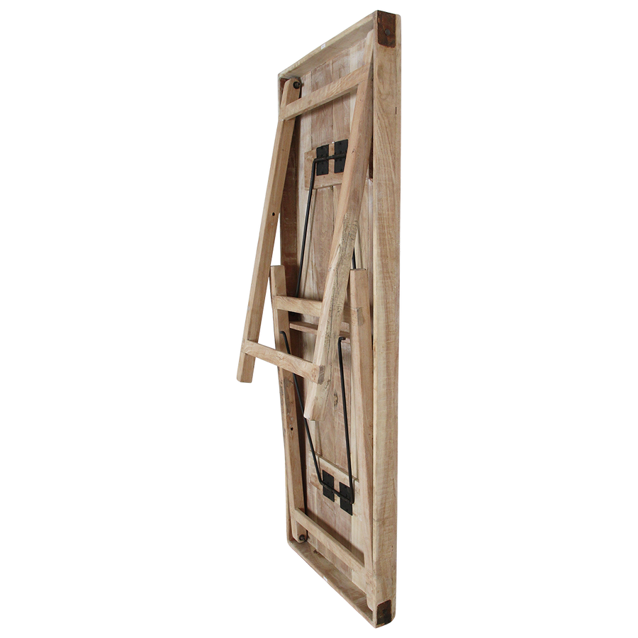 Limewash inklapbare bartafel - 170x60x107 cm