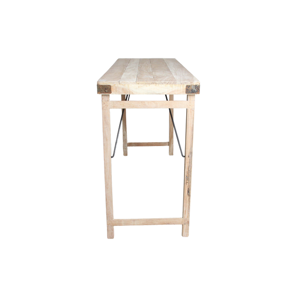 Limewash inklapbare bartafel - 170x60x107 cm