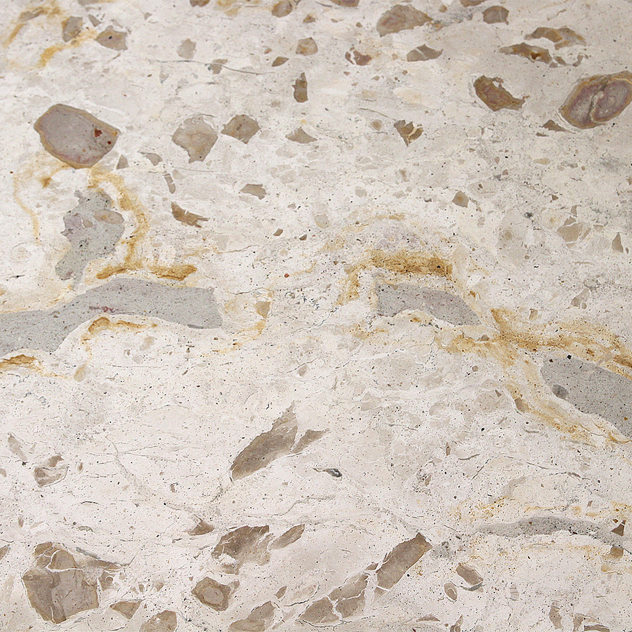 Marmeren salontafel crème - 120x60x38 cm