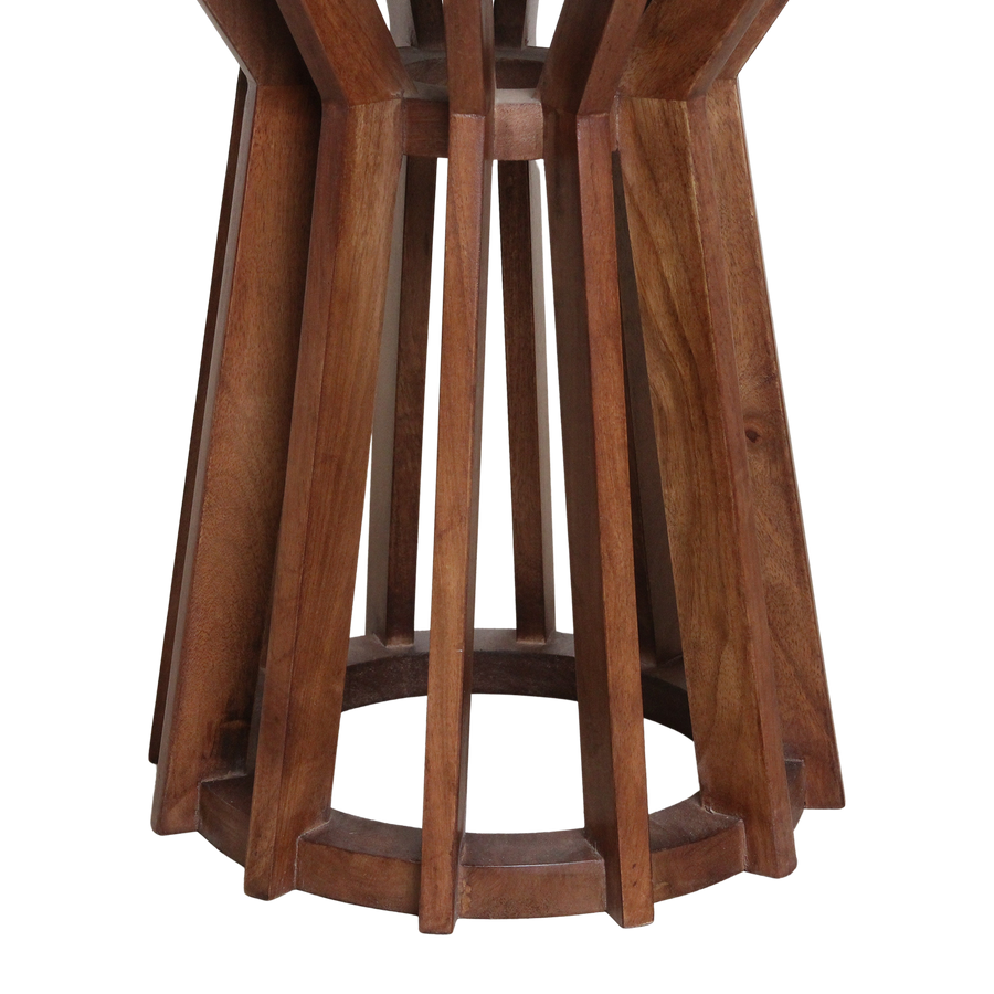 Sabah marmeren bijzettafel zwart