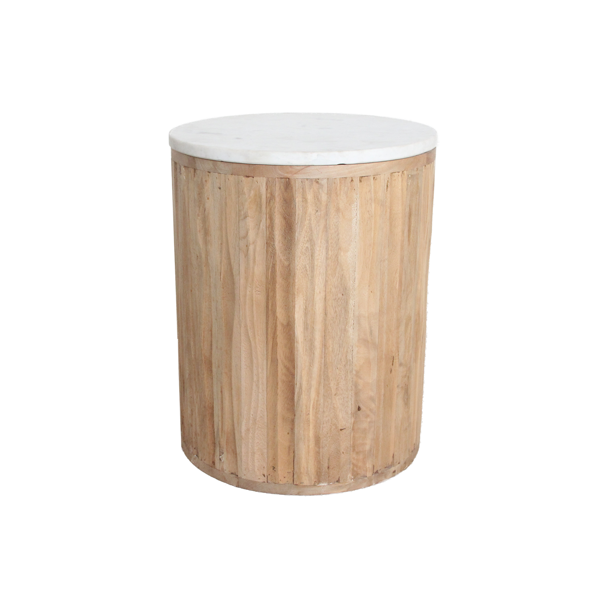 Malakka marmeren bijzettafel wit