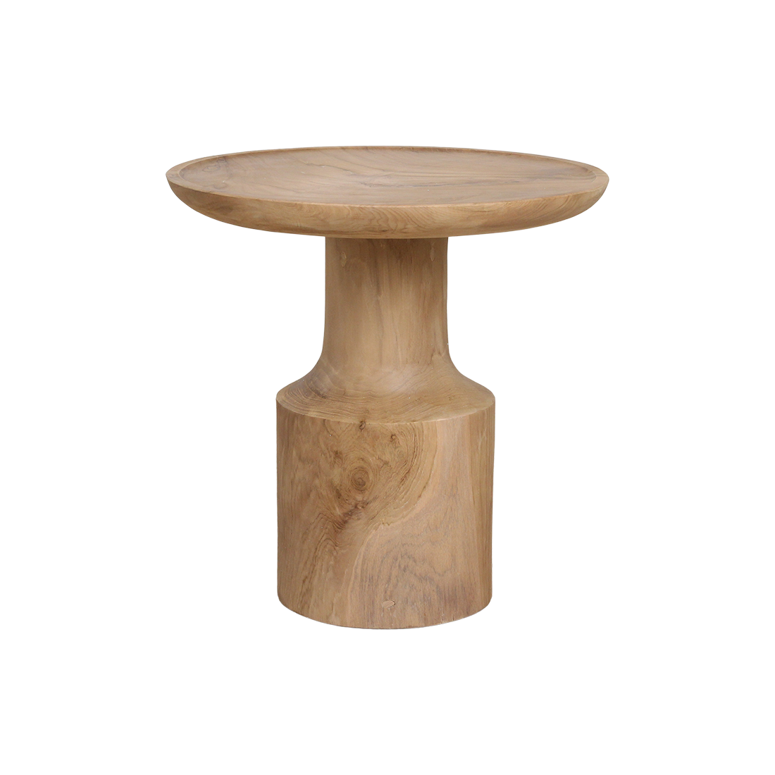 Nero teakhouten bijzettafel day - natuurlijk teak