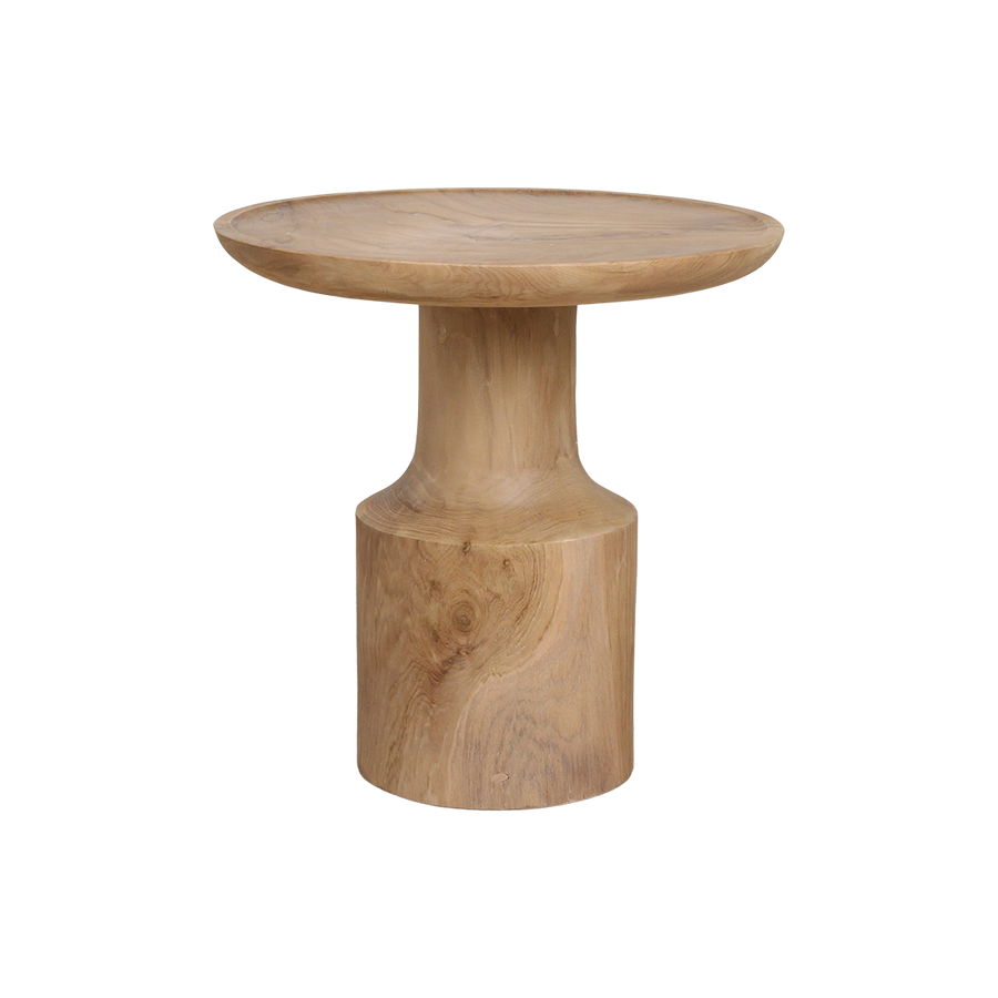 Nero teakhouten bijzettafel day - natuurlijk teak