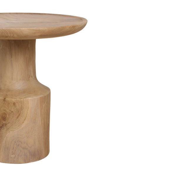 Nero teakhouten bijzettafel day - natuurlijk teak