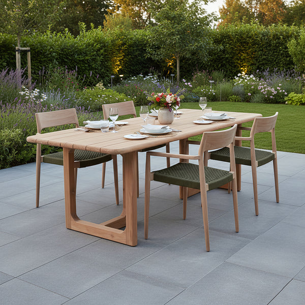 Primavera teakhouten tuintafel 240 cm