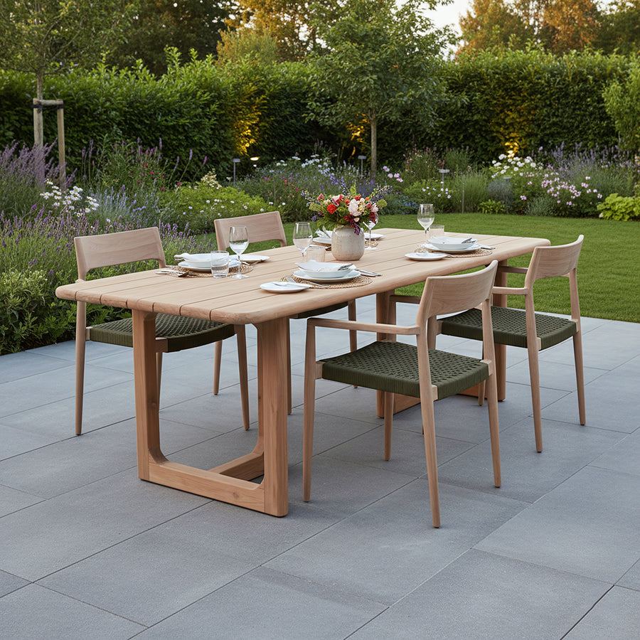 Primavera teakhouten tuintafel 240 cm