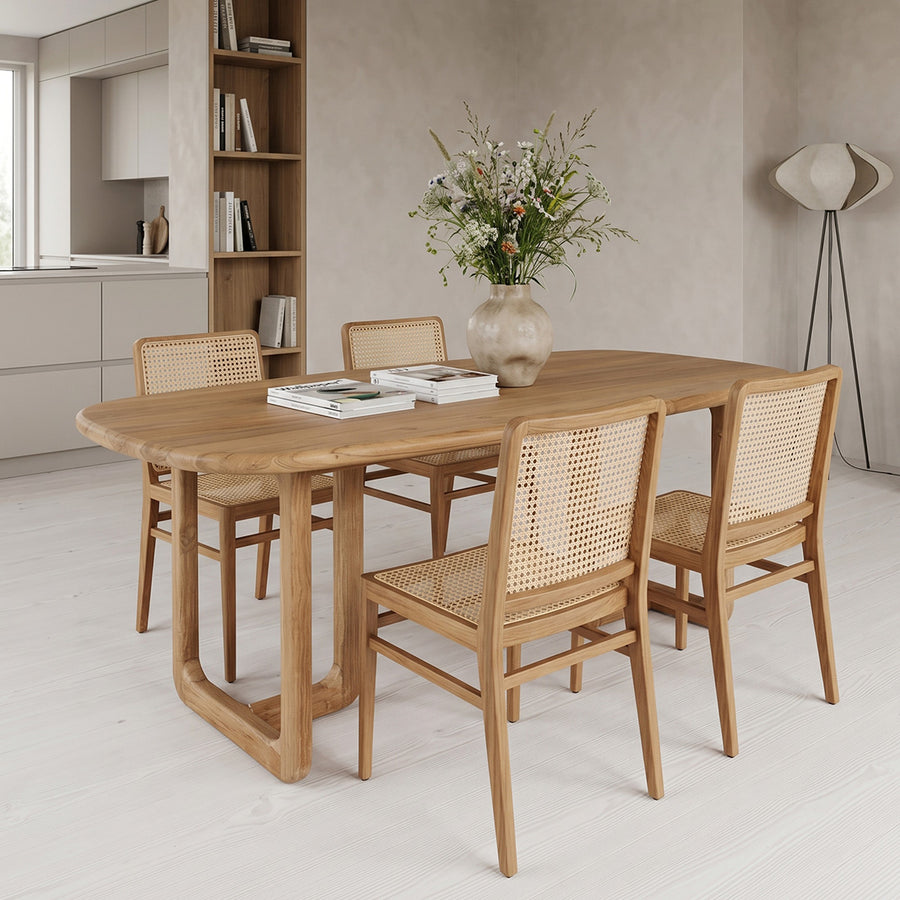 Invierno teakhouten eettafel - 240 cm
