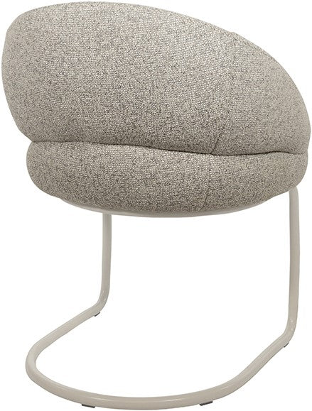 Taylor - armstoel - beige onderstel - puente - stone 09