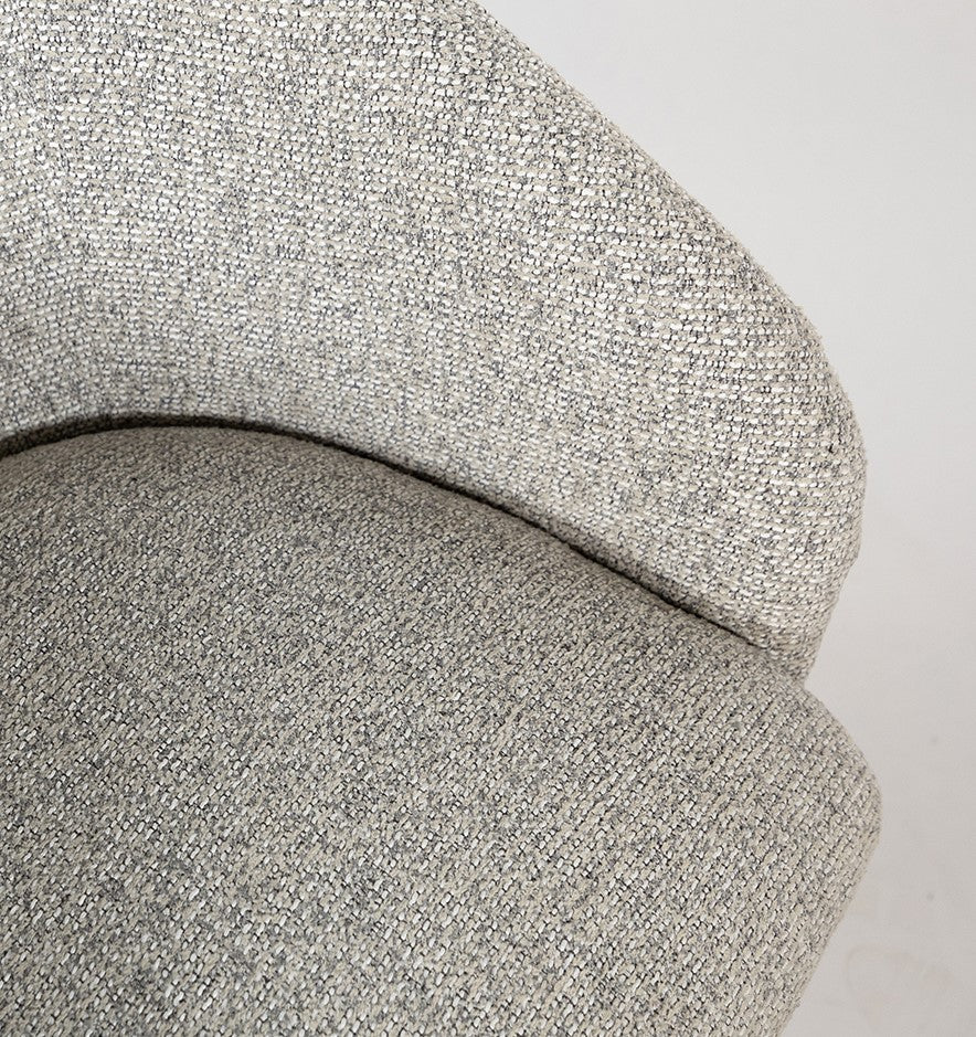 Taylor - armstoel - beige onderstel - puente - stone 09