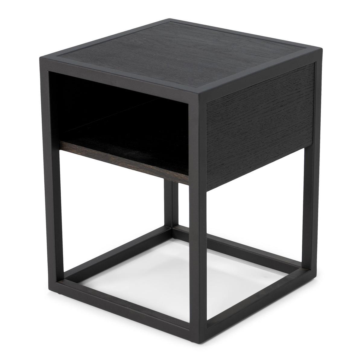 Nachtkastje Diva One-nightstand zwart