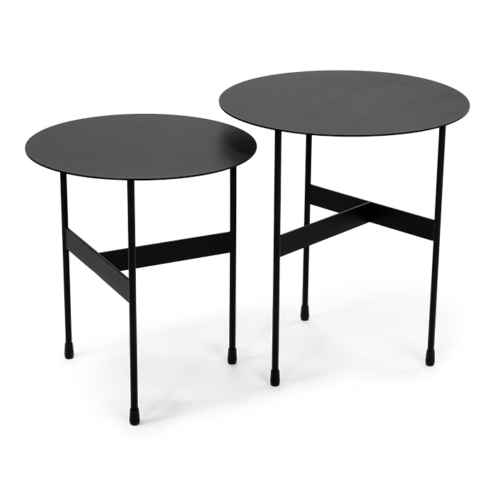 Bijzettafel Mira Low zwart
