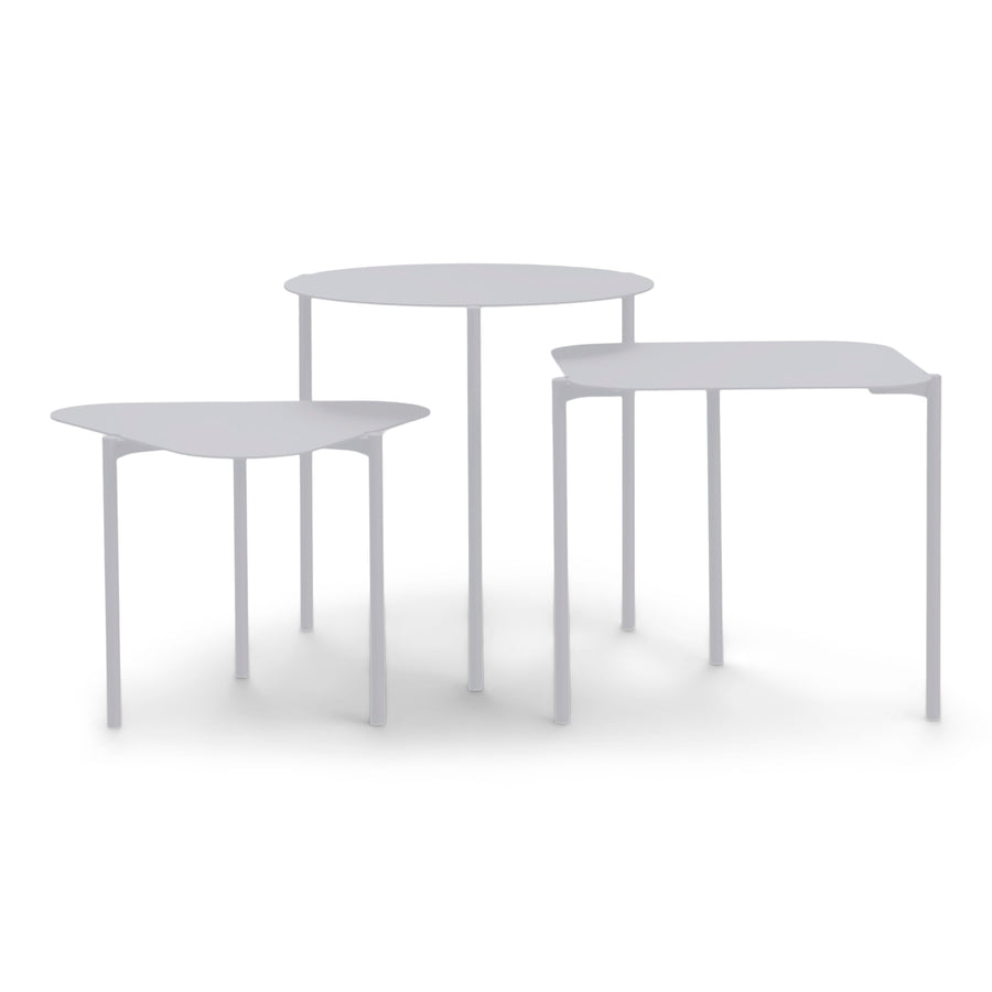 Bijzettafel Do-re-mi grijs