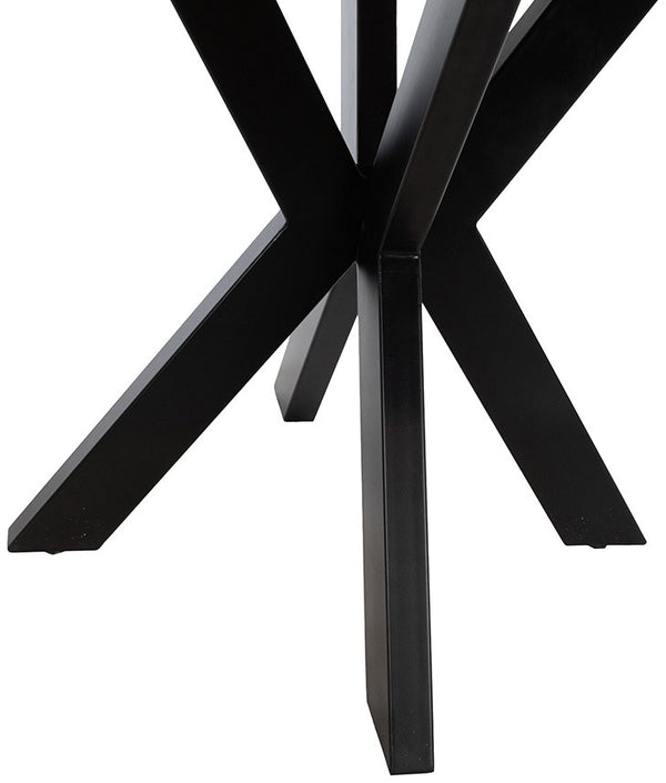 Eetkamertafel ø150, acacia black