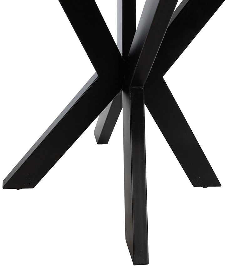 Eetkamertafel ø150, acacia black