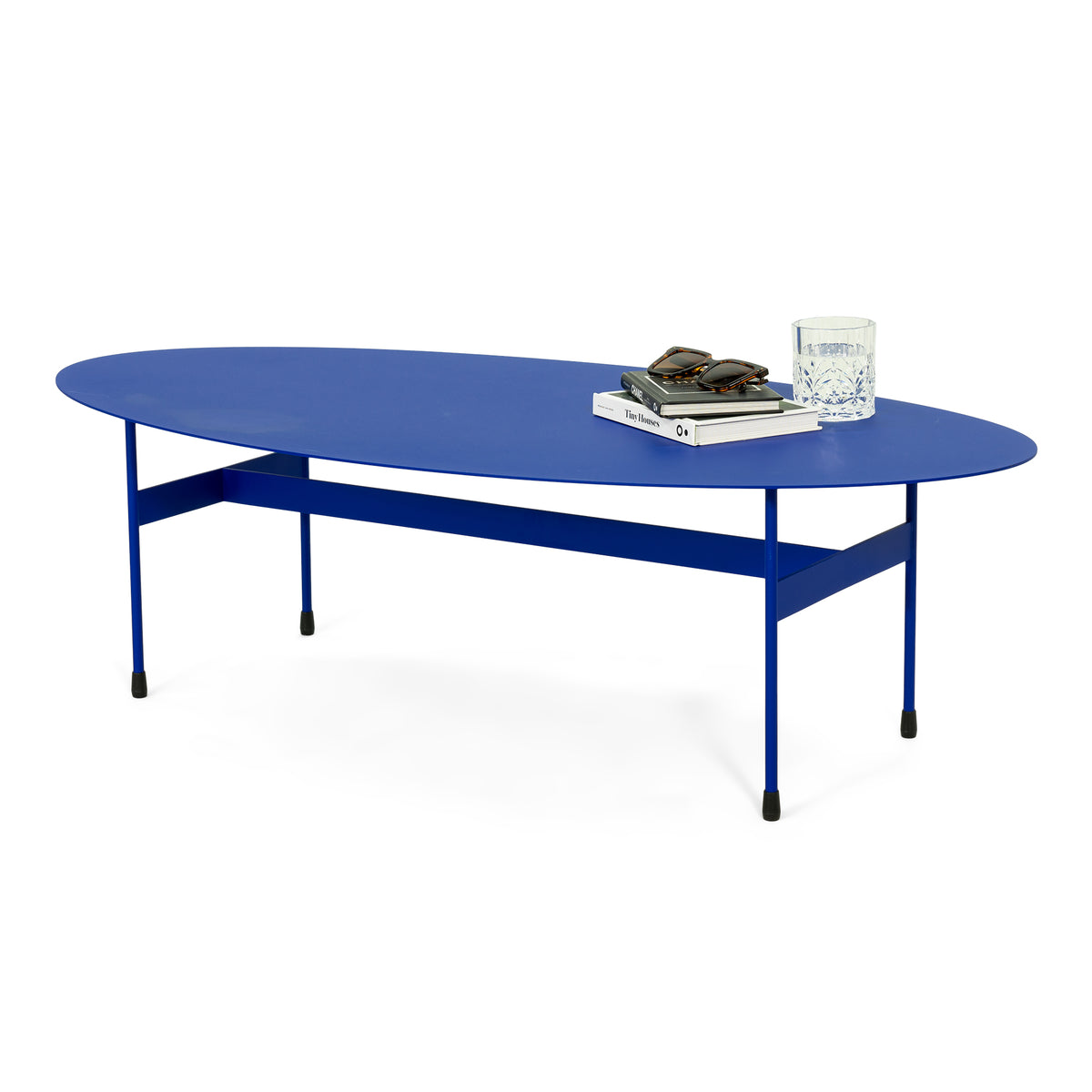 Salontafel Mira Oval ultramarine