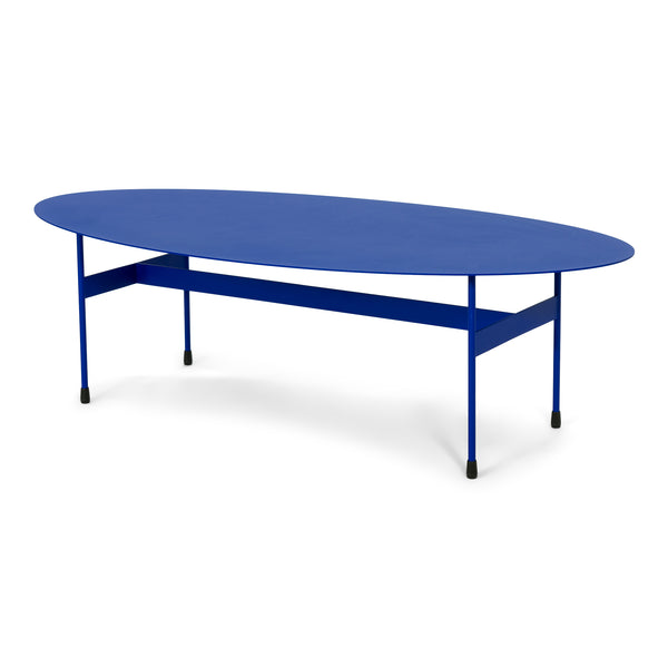 Salontafel Mira Oval ultramarine