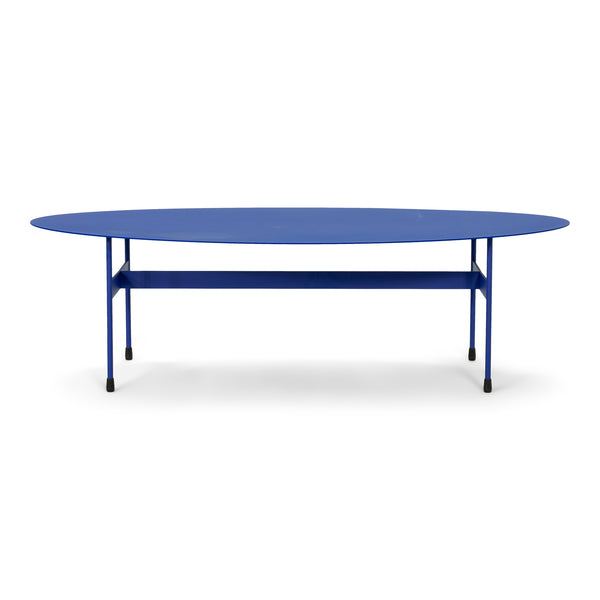 Salontafel Mira Oval ultramarine
