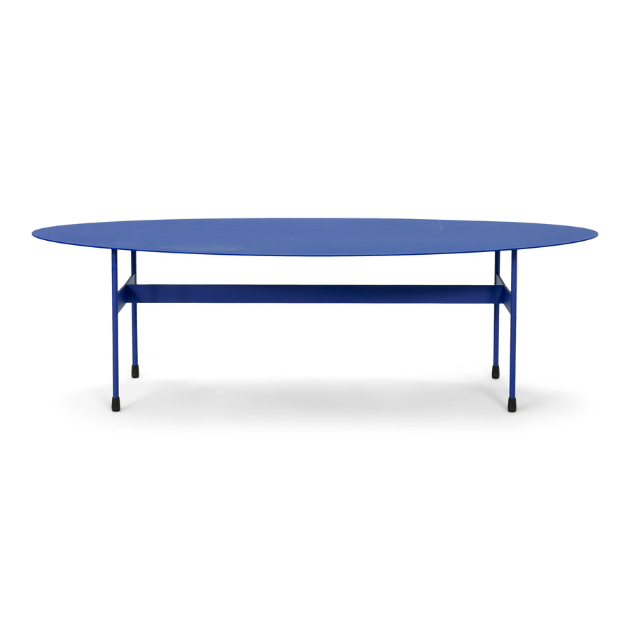 Salontafel Mira Oval ultramarine
