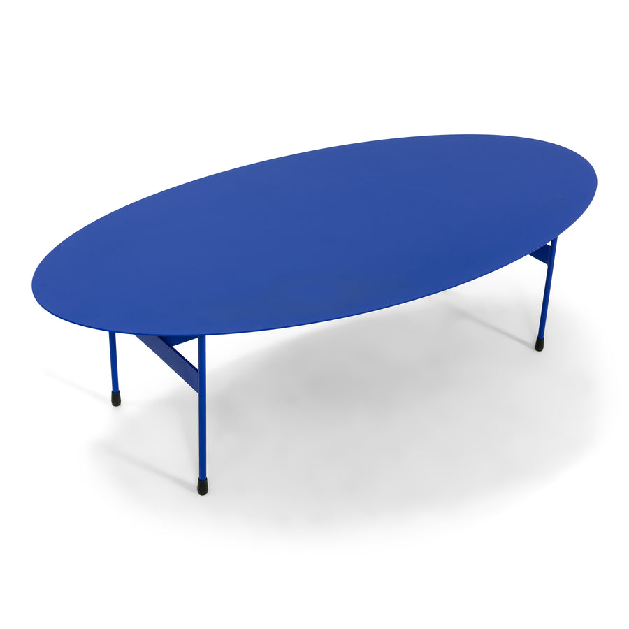 Salontafel Mira Oval ultramarine