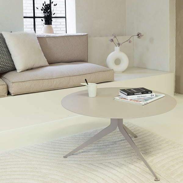 Salontafel Daley 80 silky taupe
