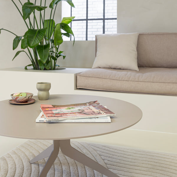 Salontafel Daley 80 silky taupe