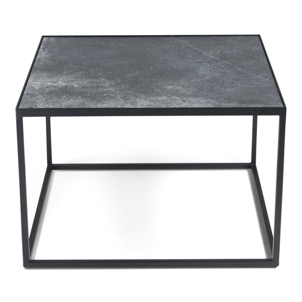 Salontafel Tijl 60 X 60 zwart