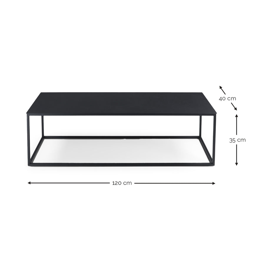 Salontafel Store 120 X 40 zwart