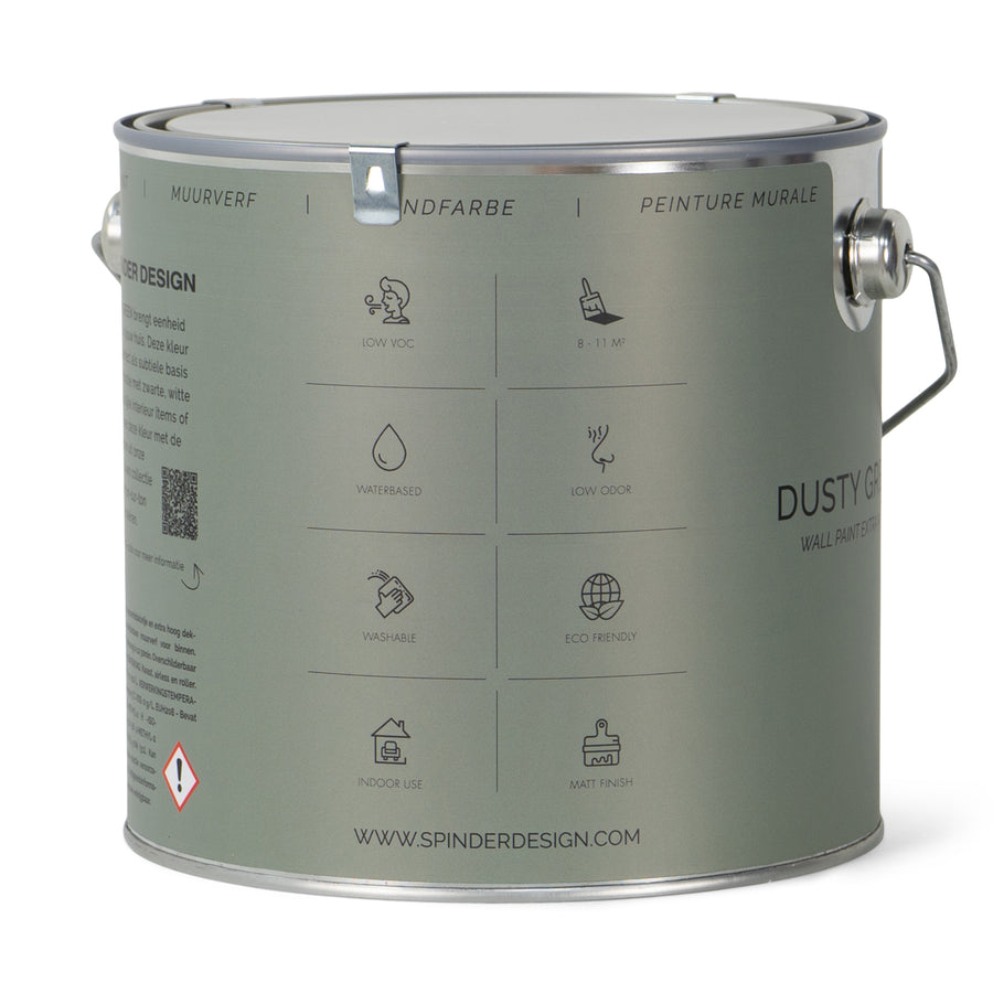 Muurverf Wall Paint dusty green