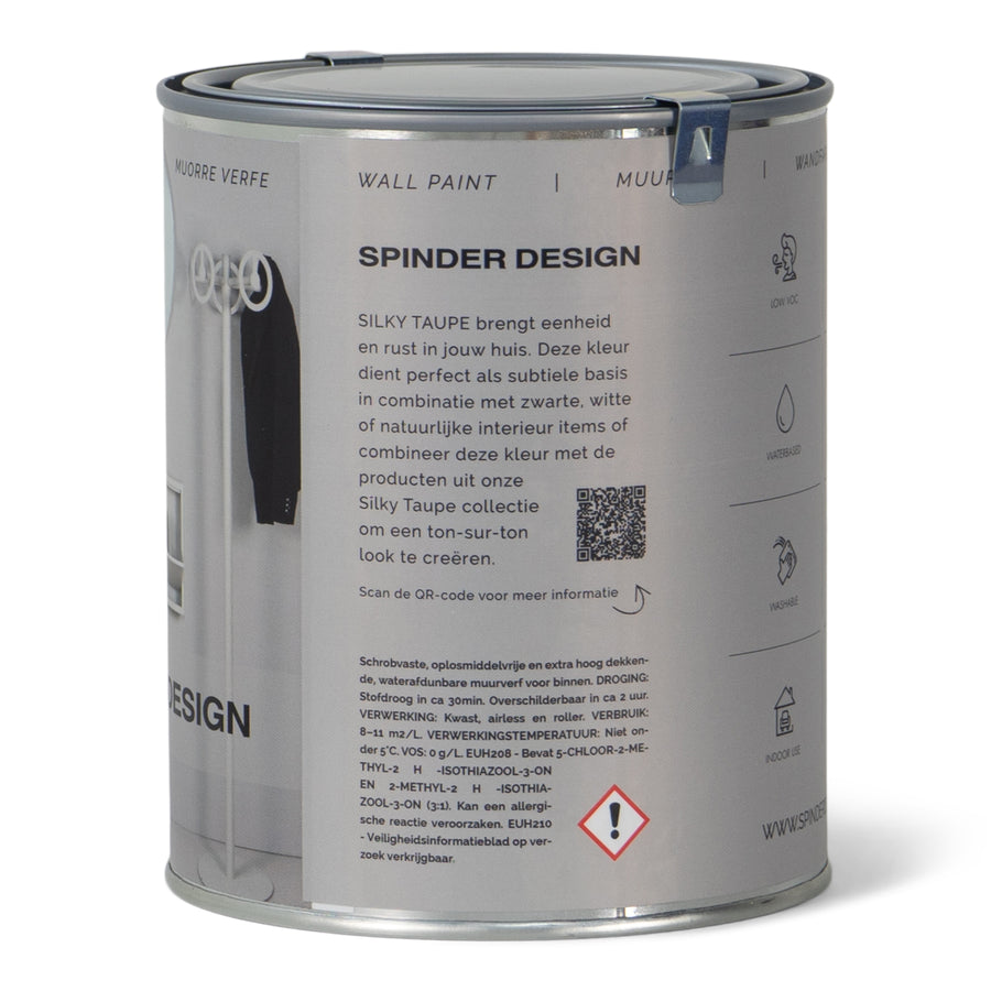Muurverf Wall Paint silky taupe